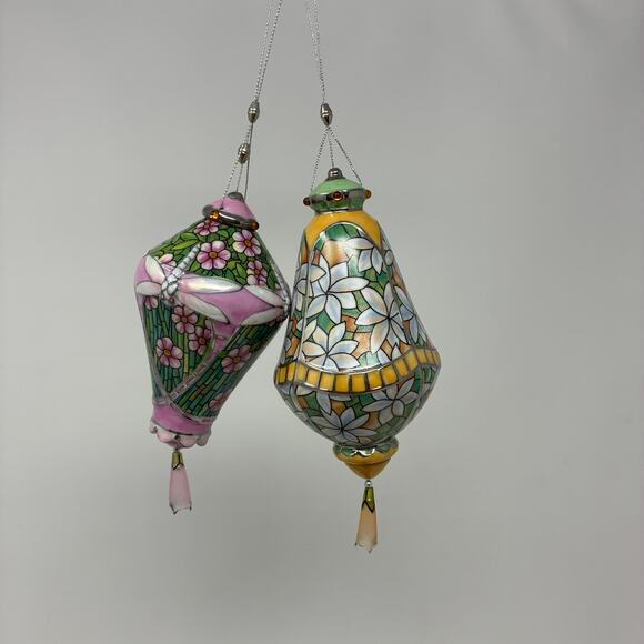 Bradford Editions Lot of 24 #1 - #8 The Era of Louis Tiffany Heirloom Ornaments - Picture 3 of 16